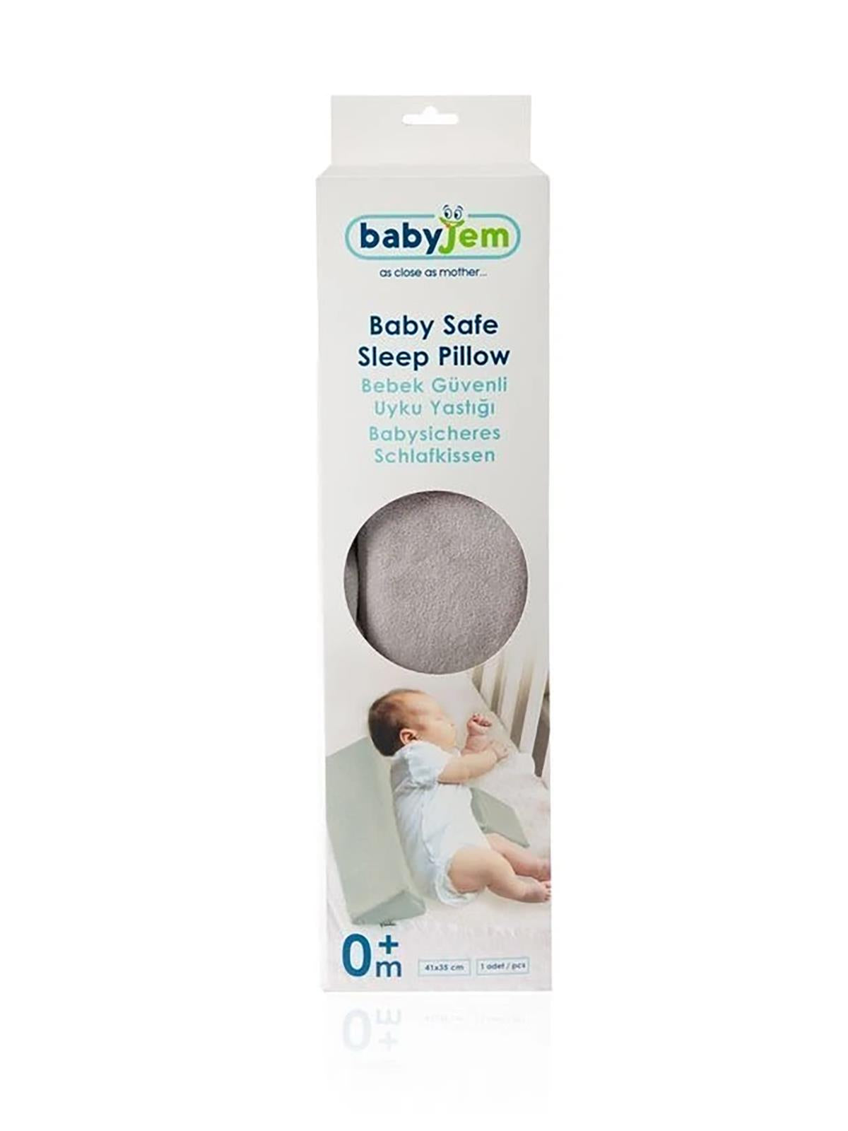 Babyjem Guvenli Uyku Yan Yastığı - Gri