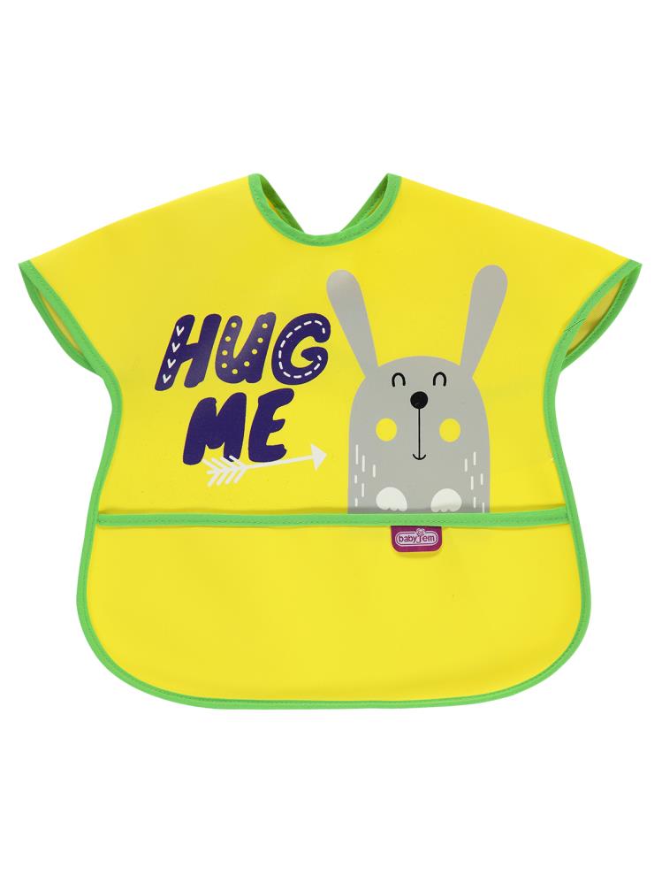 BabyJem Poli Muşamba Önlük Büyük - Sarı