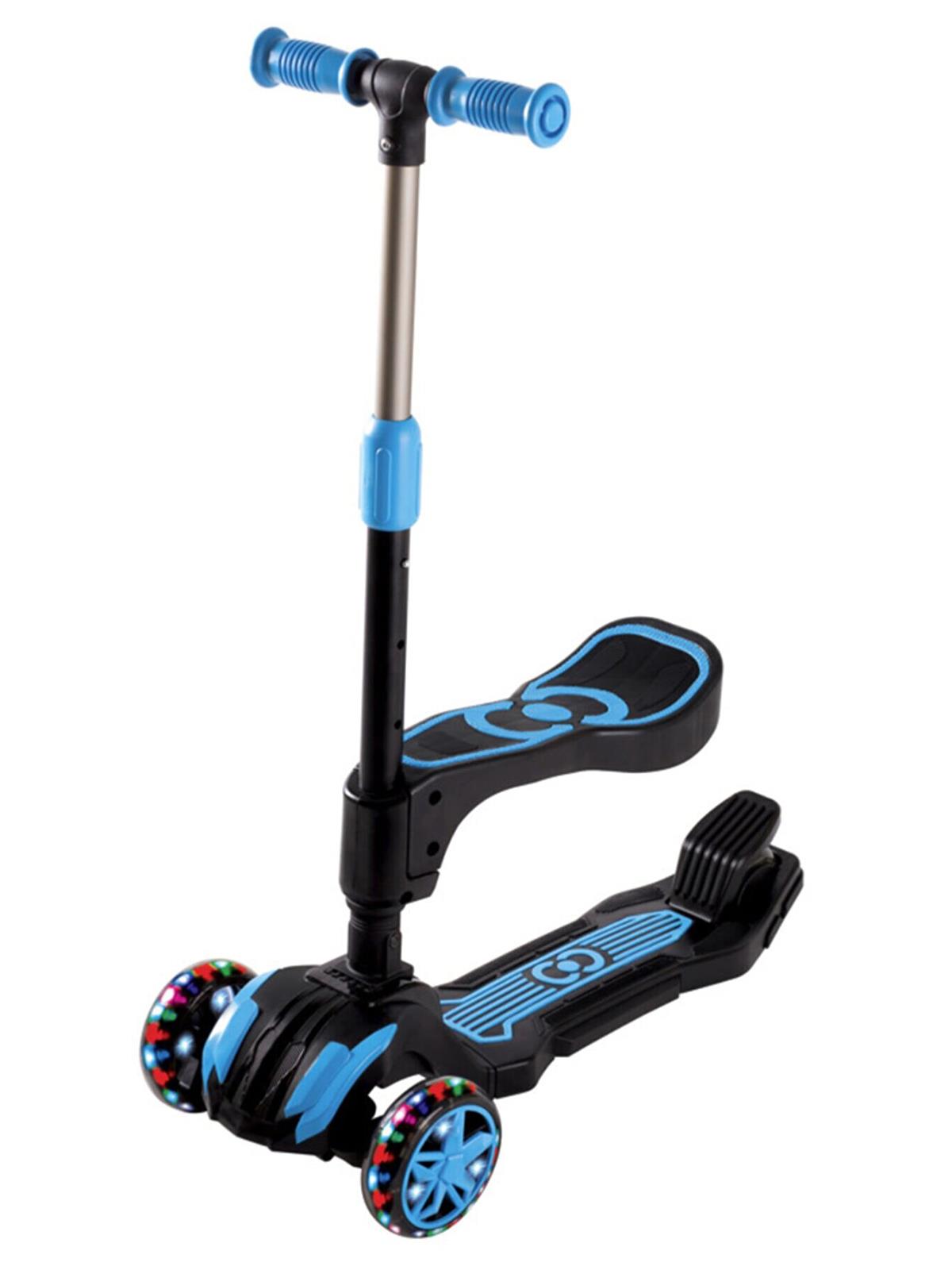 Cool Wheels Combo Oturaklı Scooter - Mavi