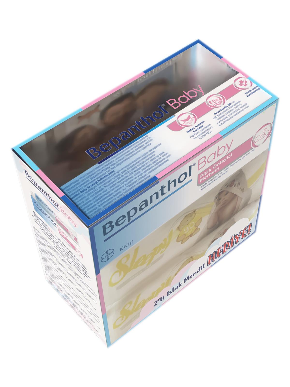 Bepanthol Baby Pişik Önleyici Merhem 100gr /Islak Mendil Hediyeli Combo