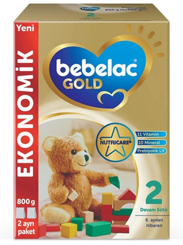 Bebelac Gold 2 Devam Sütü 800g 6-12 Ay