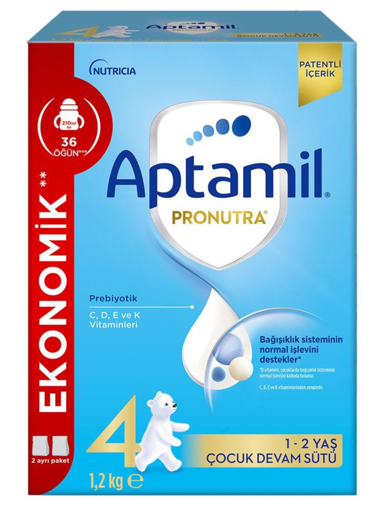 Aptamil 4 Çocuk Devam Sütü 1200 g 1 Yaş+