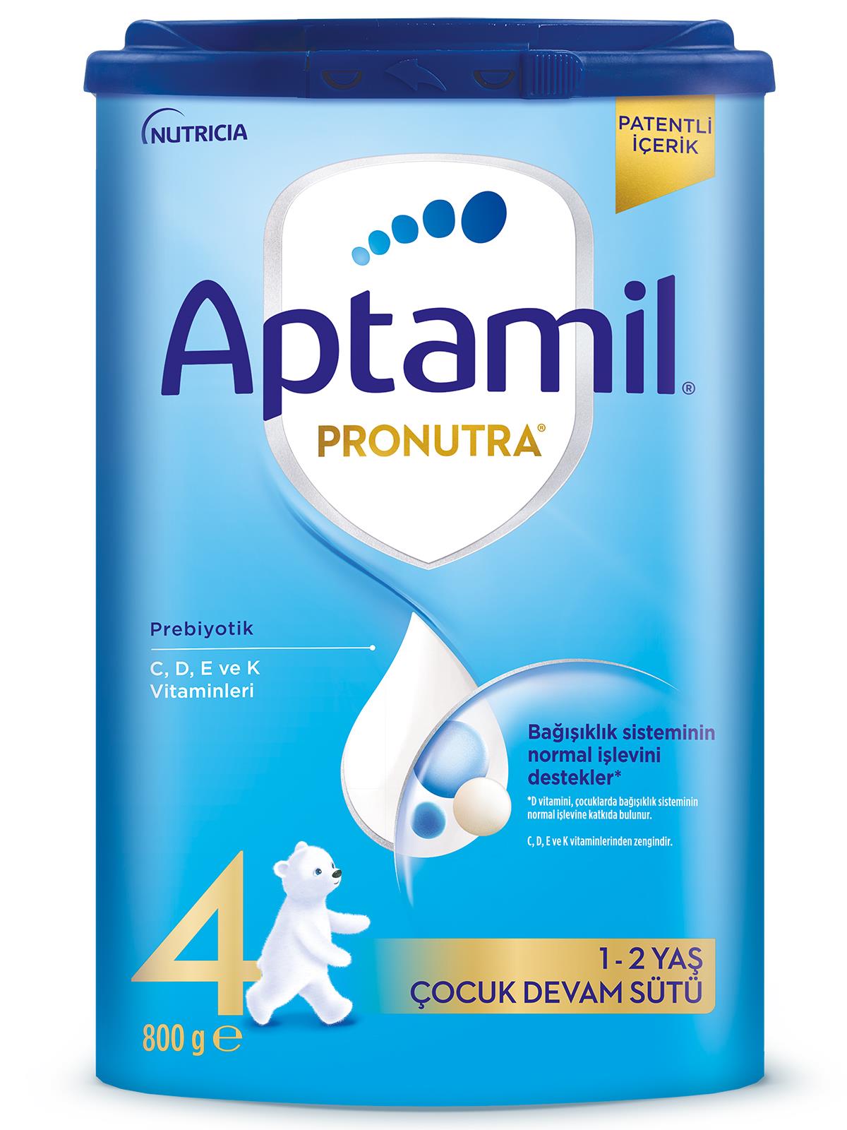 Aptamil 4 Çocuk Devam Sütü 800 g 1 Yaş+ Akıllı Kutu