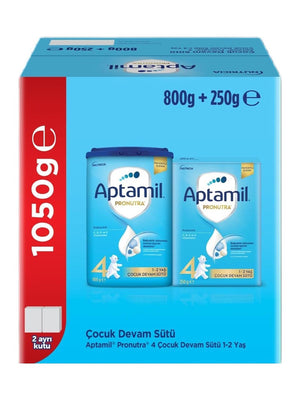 Aptamil 4 Devam Sütü 800 gr + 250 gr
