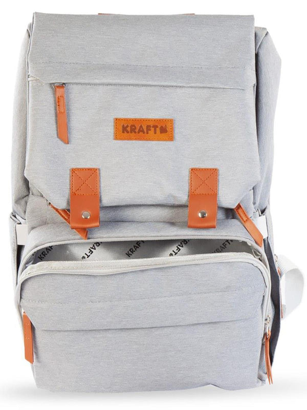 Kraft Moon Bebek Bakım Sırt Çantası - Gri