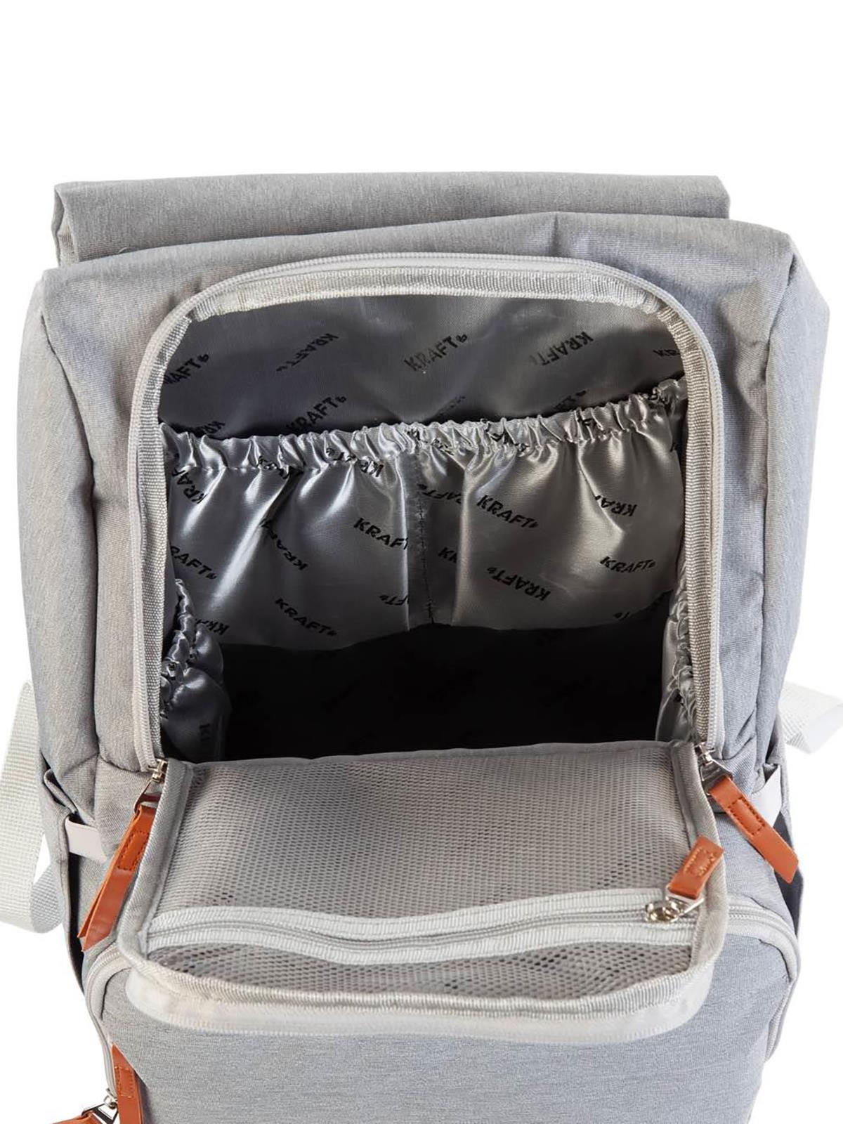 Kraft Moon Bebek Bakım Sırt Çantası - Gri