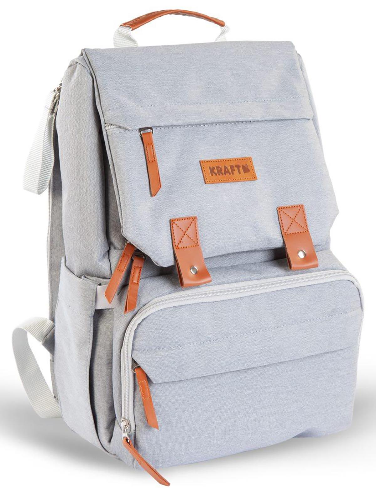 Kraft Moon Bebek Bakım Sırt Çantası - Gri