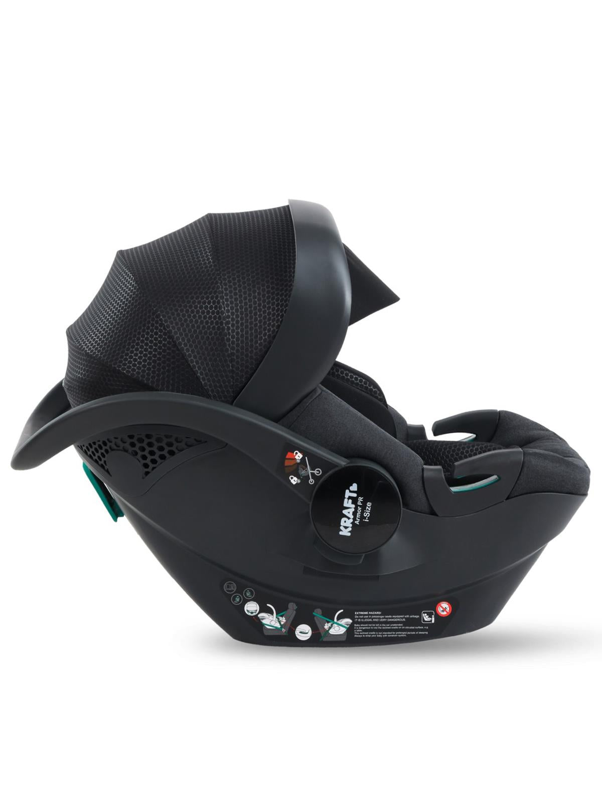 Kraft Armor Pr I-Size 13 kg Anakucağı/ Oto Koltuğu - Siyah