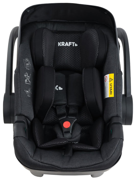 Kraft Armor Pr I-Size 13 kg Anakucağı/ Oto Koltuğu - Siyah