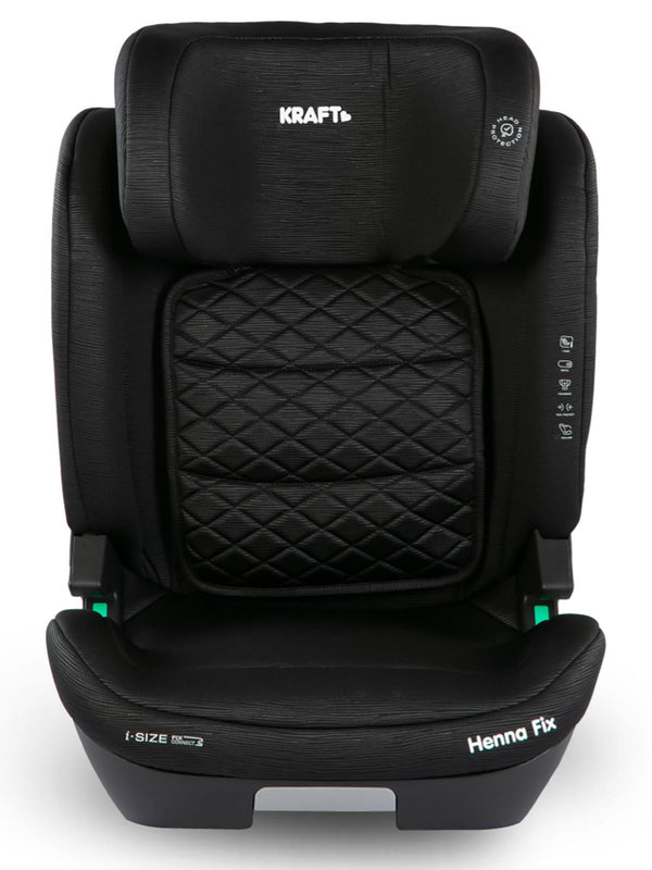 Kraft Henna Fix I-Size Oto Koltuğu 15-36 Kg (100-150 Cm) - Siyah