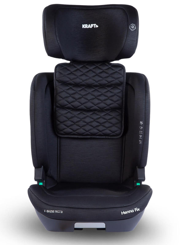 Kraft Henna Fix I-Size Oto Koltuğu 15-36 Kg (100-150 Cm) - Siyah