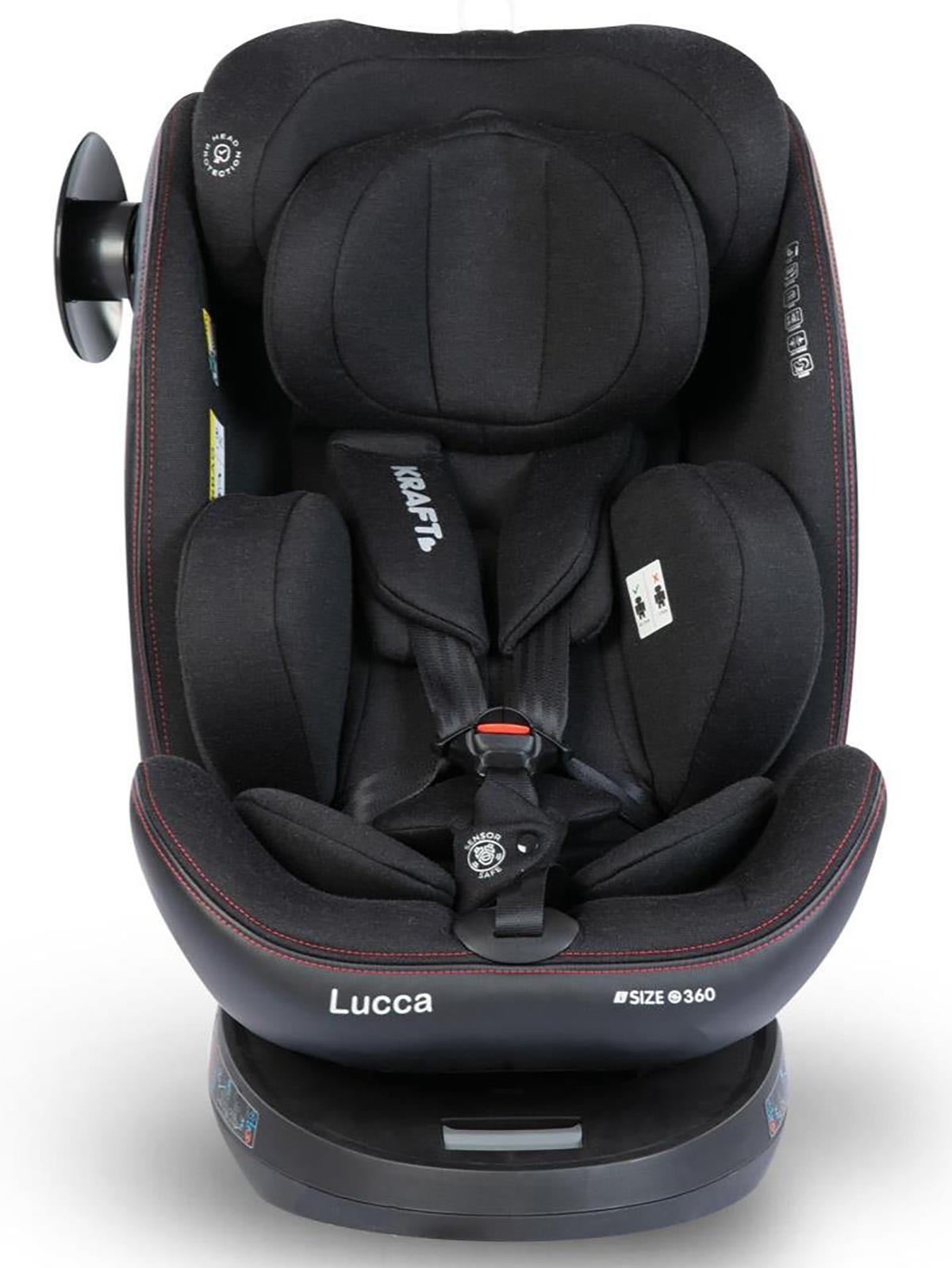 Kraft Lucca I Size 0-36 Kg 40 -105 cm Oto Koltuğu - Siyah