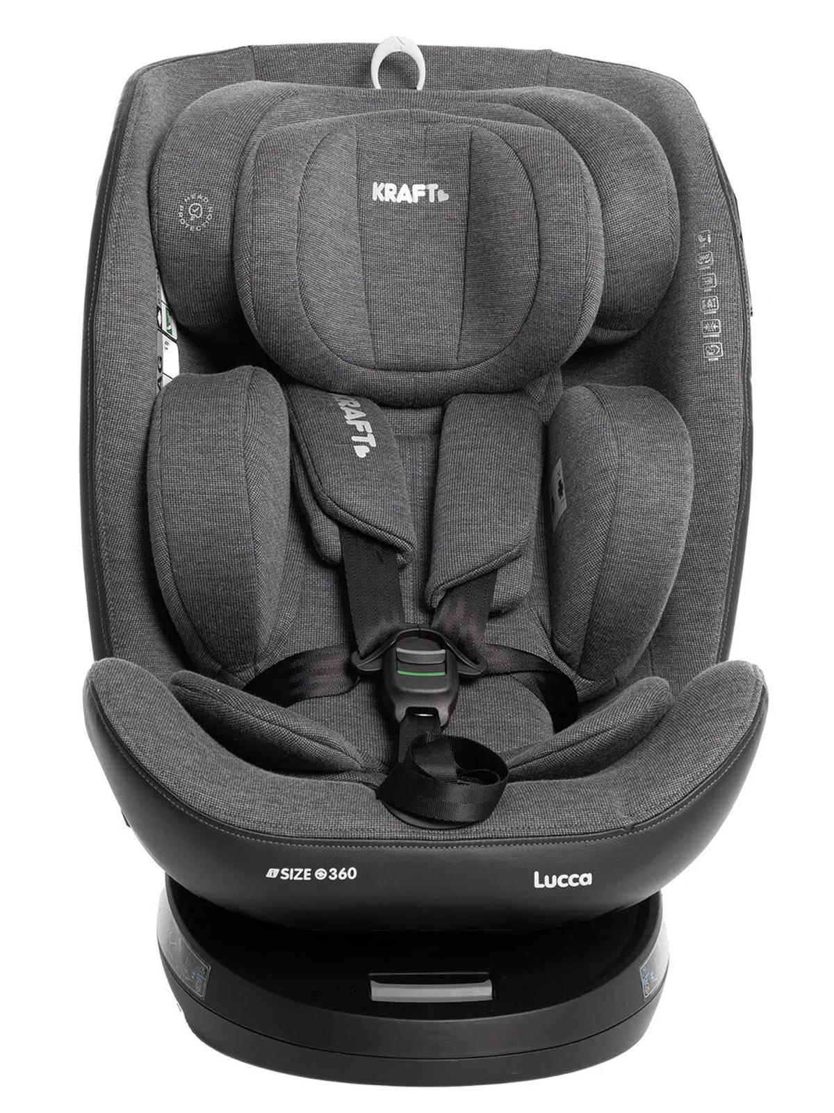 Kraft Lucca I Size 0-36 Kg 40 -105 cm Oto Koltuğu - Gri