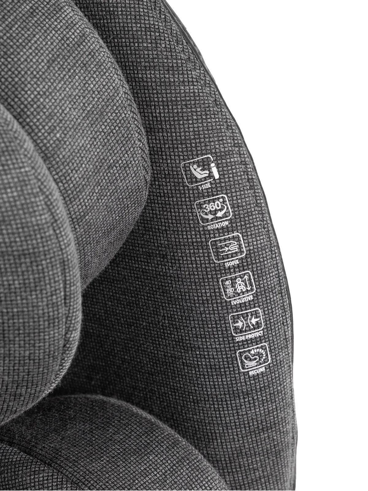 Kraft Lucca I Size 0-36 Kg 40 -105 cm Oto Koltuğu - Gri