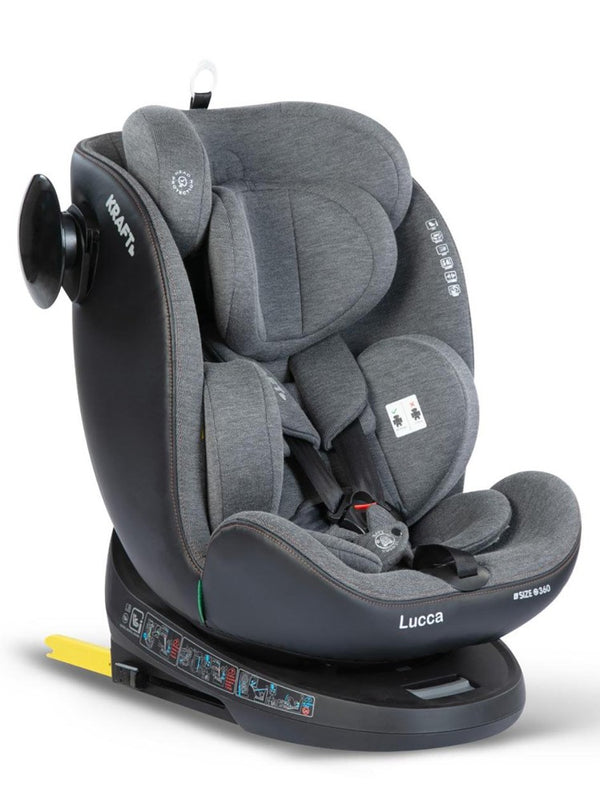 Kraft Lucca I Size 0-36 Kg 40 -105 cm Oto Koltuğu - Gri