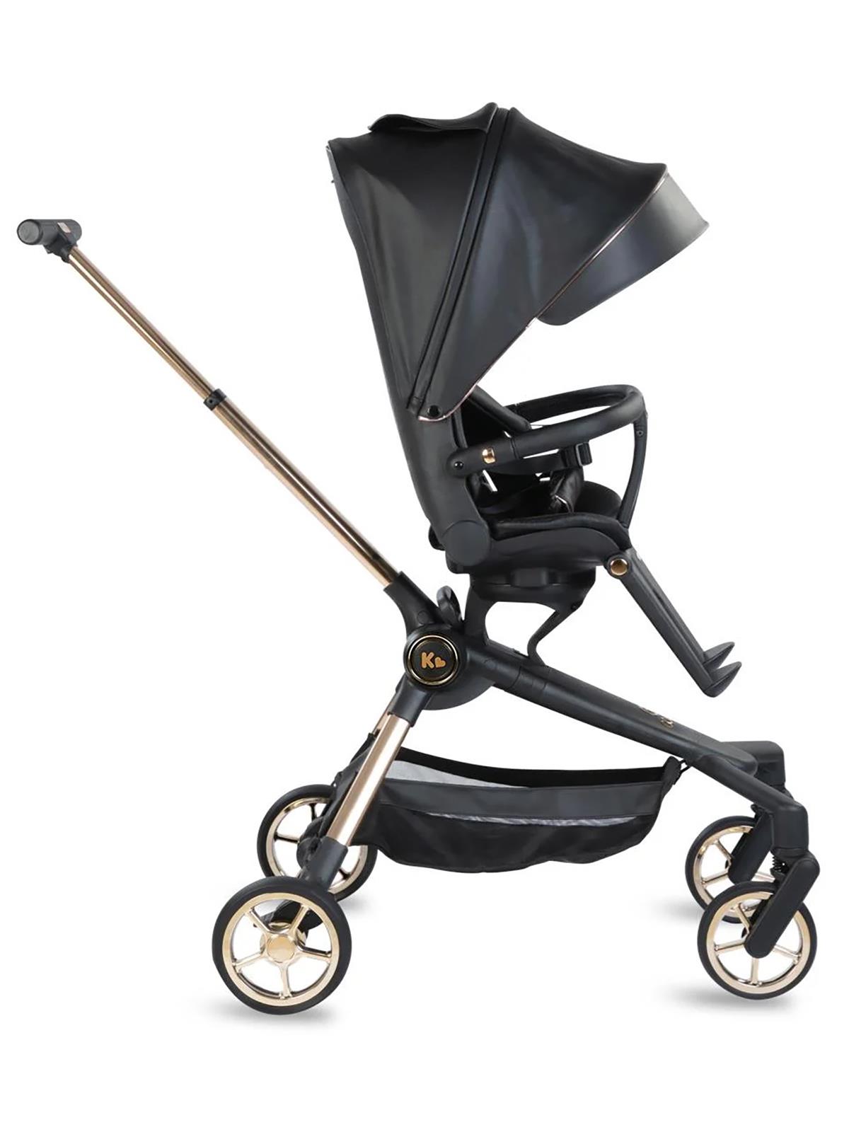Kraft Coco Özel Dizayn Bebek Arabası - Siyah