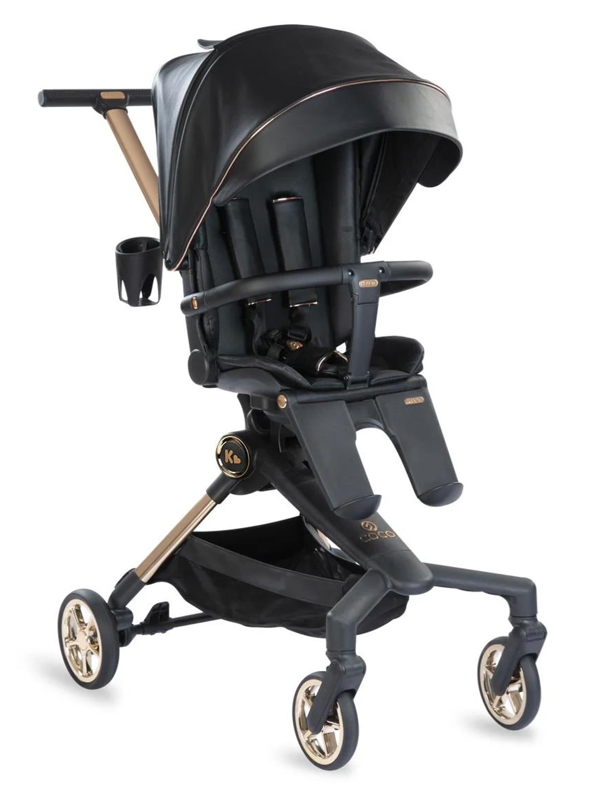 Kraft Coco Özel Dizayn Bebek Arabası - Siyah