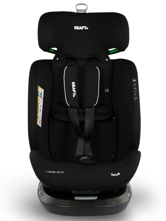Kraft Spin I-Size Oto Koltuğu 0-36 Kg - Kırmızı