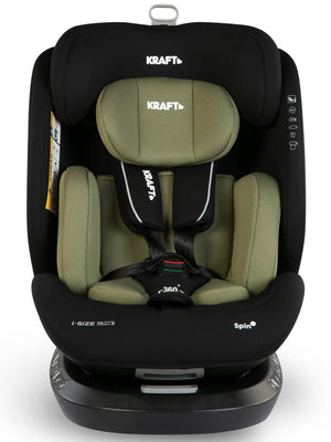 Kraft Spin I-Size Oto Koltuğu 0-36 Kg - Yeşil