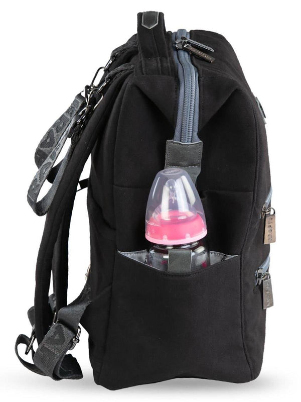 Kraft Lilly Anne Bebek Bakım Çantası - Siyah