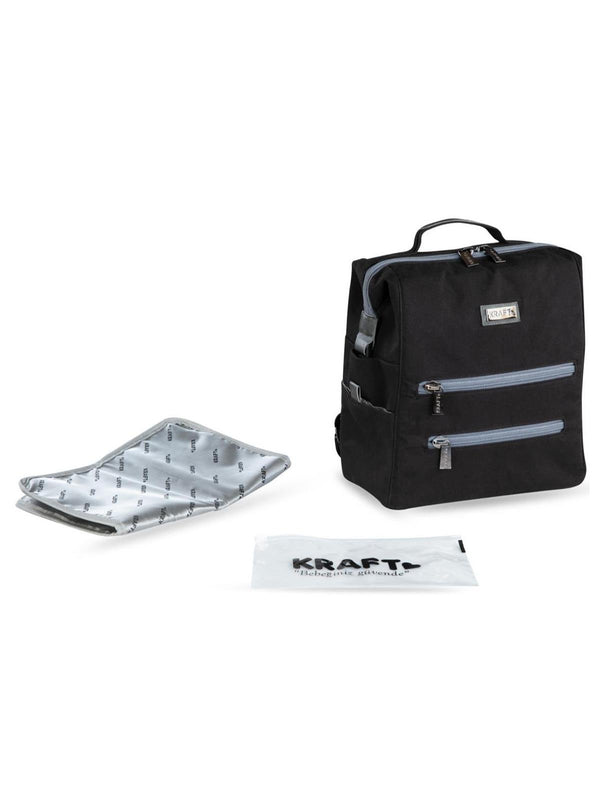 Kraft Lilly Anne Bebek Bakım Çantası - Siyah