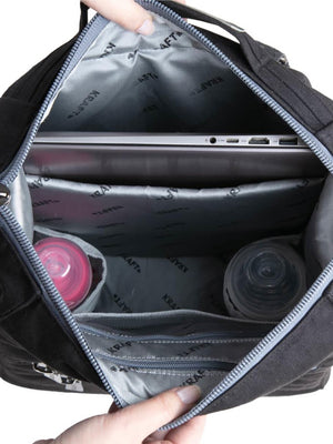 Kraft Lilly Anne Bebek Bakım Çantası - Siyah