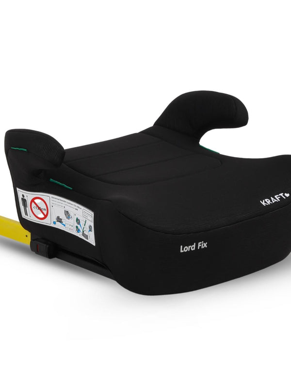 Kraft Lord Fix I-Size 15-36 kg Yükseltici Oto Koltuğu - Siyah