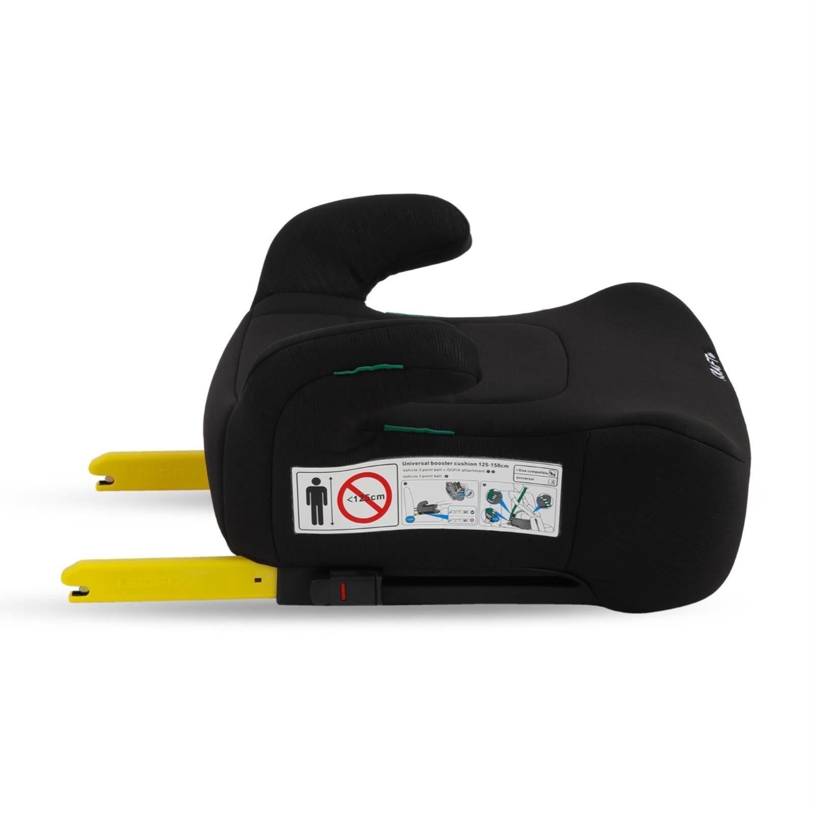 Kraft Lord Fix I-Size 15-36 kg Yükseltici Oto Koltuğu - Siyah