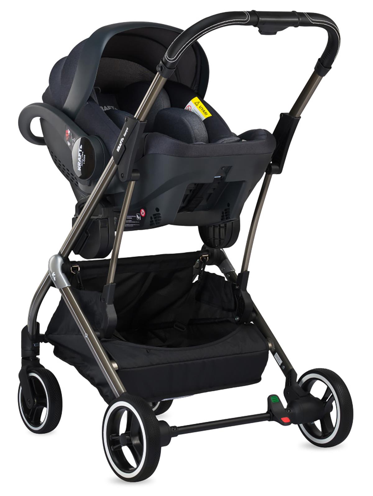Kenya I-Size Travel Sistem Bebek Arabası - Gri