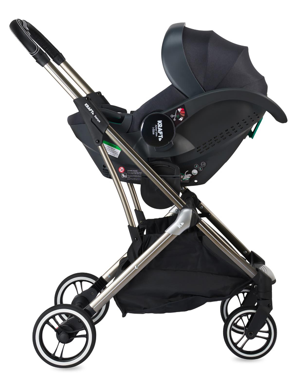Kenya I-Size Travel Sistem Bebek Arabası - Gri