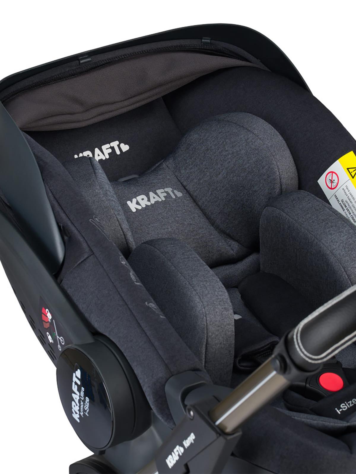 Kenya I-Size Travel Sistem Bebek Arabası - Gri