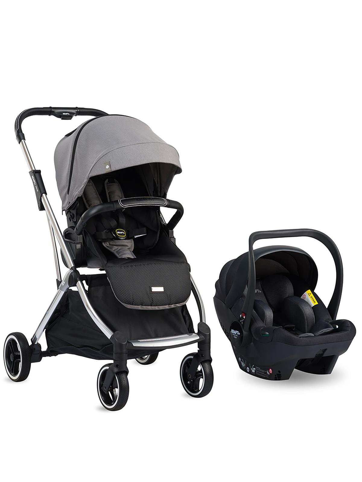 Kenya I-Size Travel Sistem Bebek Arabası - Gri