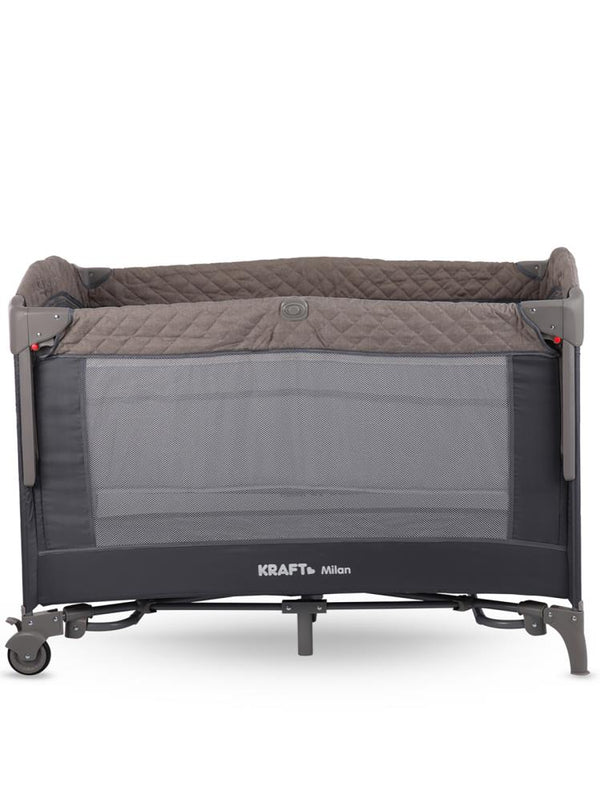 Kraft Milan Anne Yanı Oyun Parkı 70x110 cm - Gri
