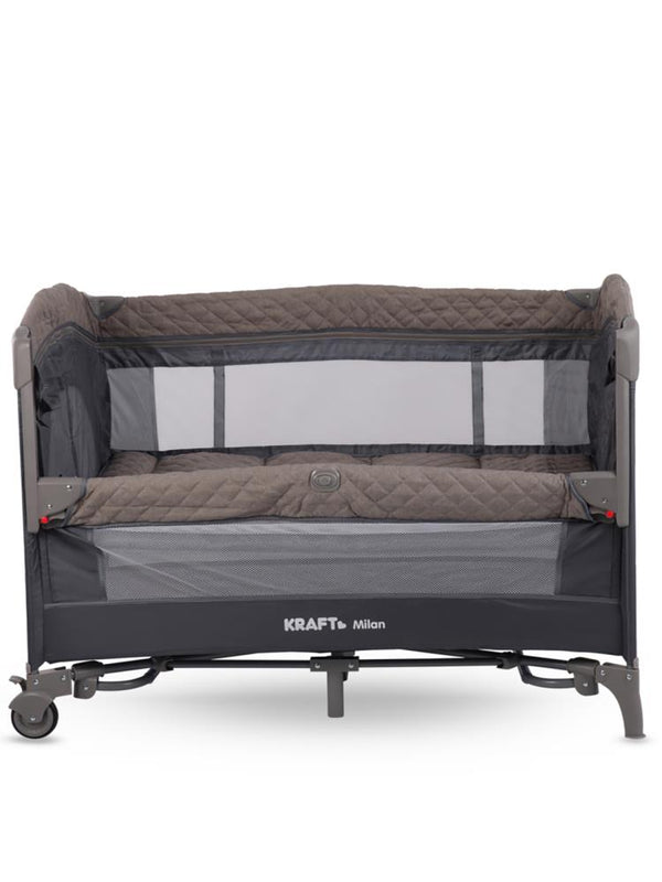 Kraft Milan Anne Yanı Oyun Parkı 70x110 cm - Gri