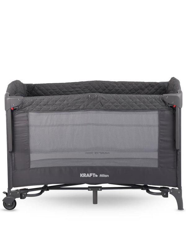 Kraft Milan Anne Yanı Oyun Parkı 70x110 cm - Gri