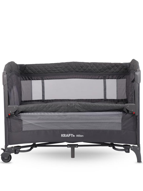 Kraft Milan Anne Yanı Oyun Parkı 70x110 cm - Gri