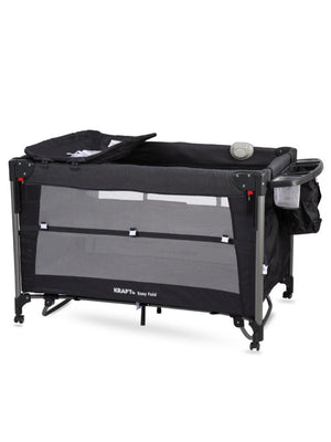 Kraft Easy Fold Anne Yanı Oyun Parkı 70x110 cm - Gri