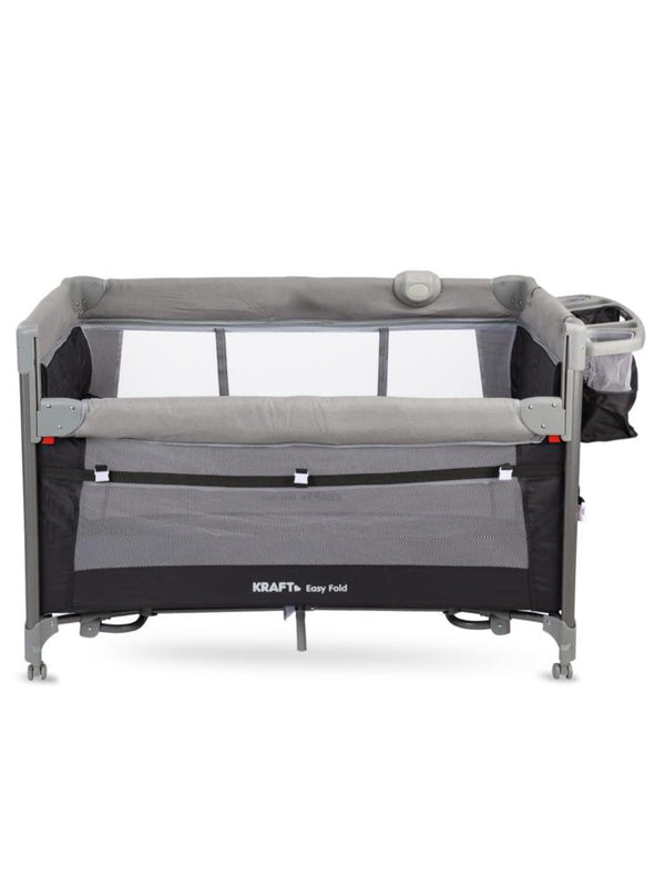 Kraft Easy Fold Anne Yanı Oyun Parkı 70x110 cm - Gri