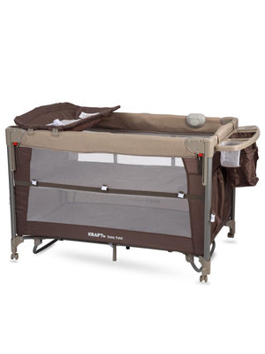 Kraft Easy Fold Anne Yanı Oyun Parkı 70x110 cm - Bej
