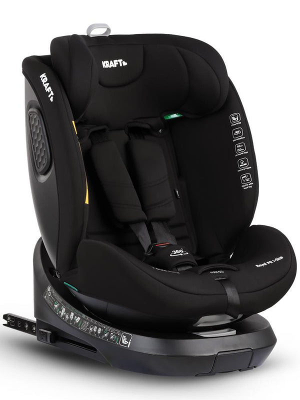 Kraft Royal Pr I-Size Oto Koltuğu 0-36 Kg (40-150 Cm) - Siyah