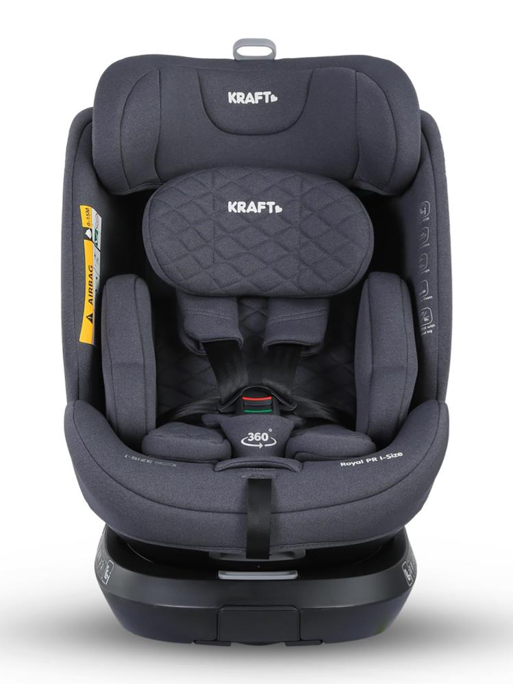 Kraft Royal Pr I-Size Oto Koltuğu 0-36 Kg (40-150 Cm) - Gri