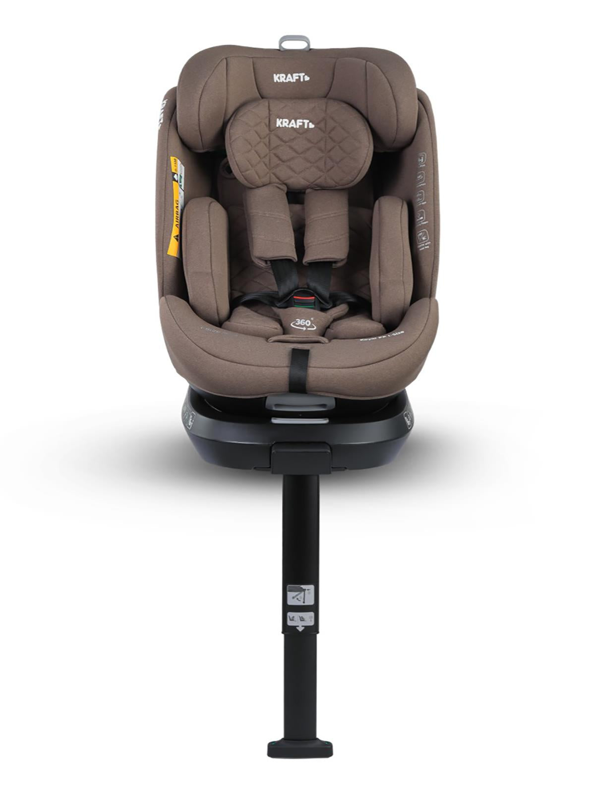 Kraft Royal Pr I-Size Oto Koltuğu 0-36 Kg (40-150 Cm) - Kahverengi