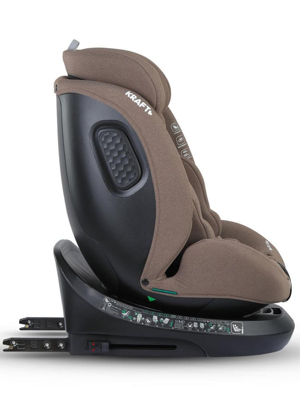 Kraft Royal Pr I-Size Oto Koltuğu 0-36 Kg (40-150 Cm) - Kahverengi
