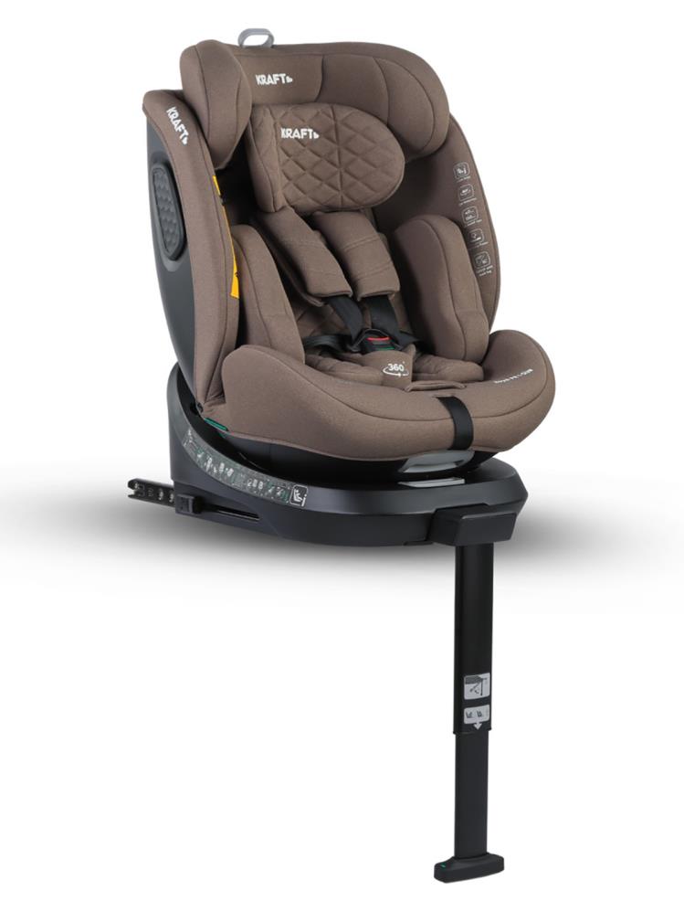 Kraft Royal Pr I-Size Oto Koltuğu 0-36 Kg (40-150 Cm) - Kahverengi