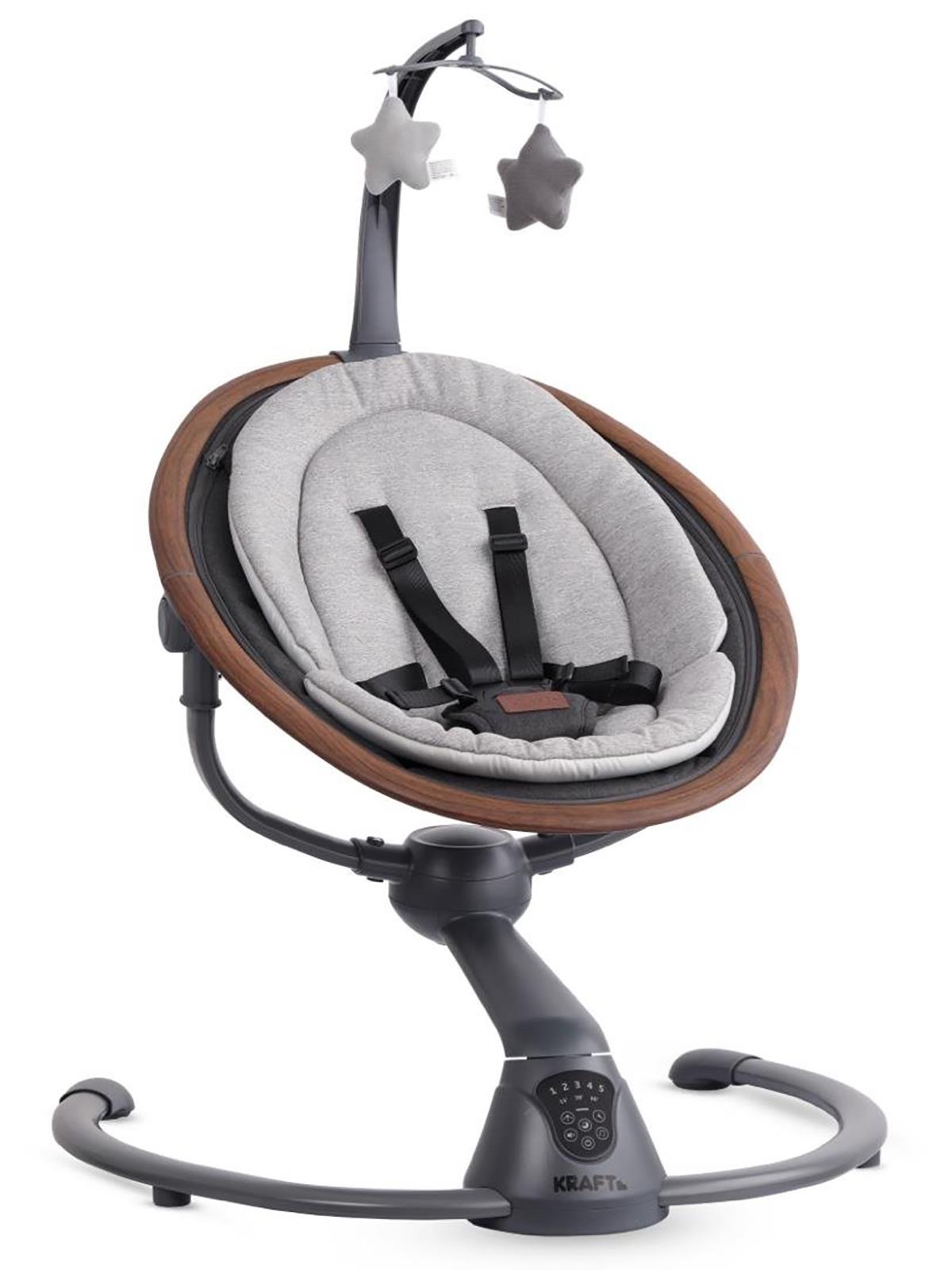 Kraft Otto Plus Elektrikli Salıncak - Gri