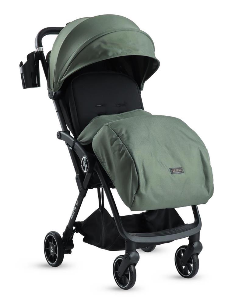 Kraft Star Tek Yönlü Bebek Arabası - Yeşil