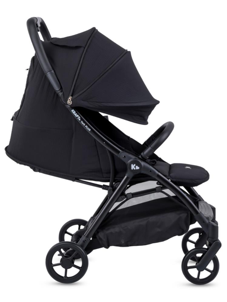 Kraft York Plus Tek Yönlü Bebek Arabası - Siyah