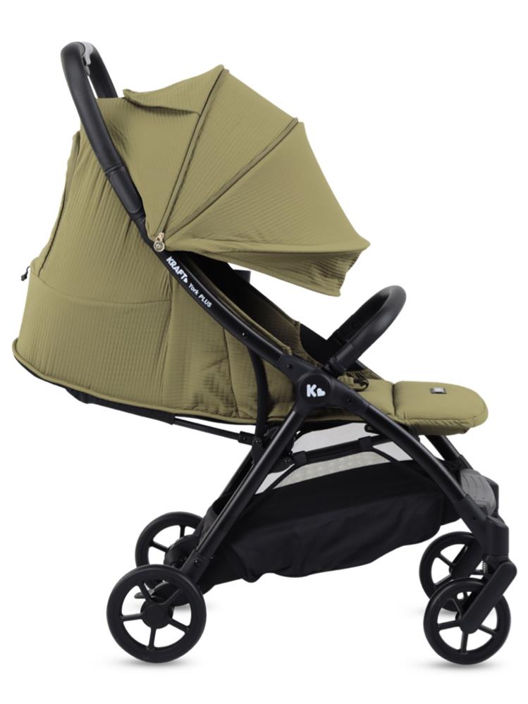 Kraft York Plus Tek Yönlü Bebek Arabası - Yeşil