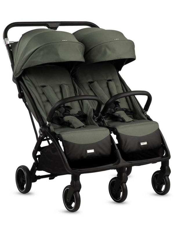Kraft Duplo İkiz Bebek Arabası - Yeşil