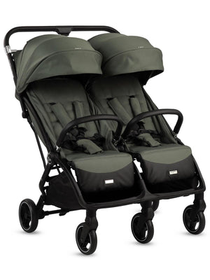 Kraft Duplo İkiz Bebek Arabası - Yeşil